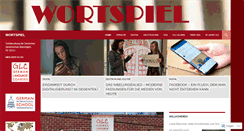 Desktop Screenshot of glcwortspiel.com