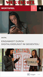 Mobile Screenshot of glcwortspiel.com