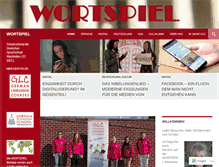 Tablet Screenshot of glcwortspiel.com